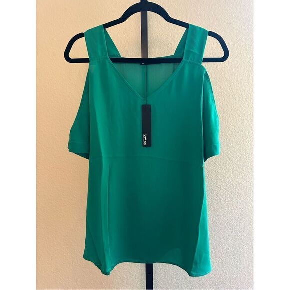 Bundle Revolve Krisa Los Angeles Cold Shoulder Tops Size XS - Picture 2 of 10